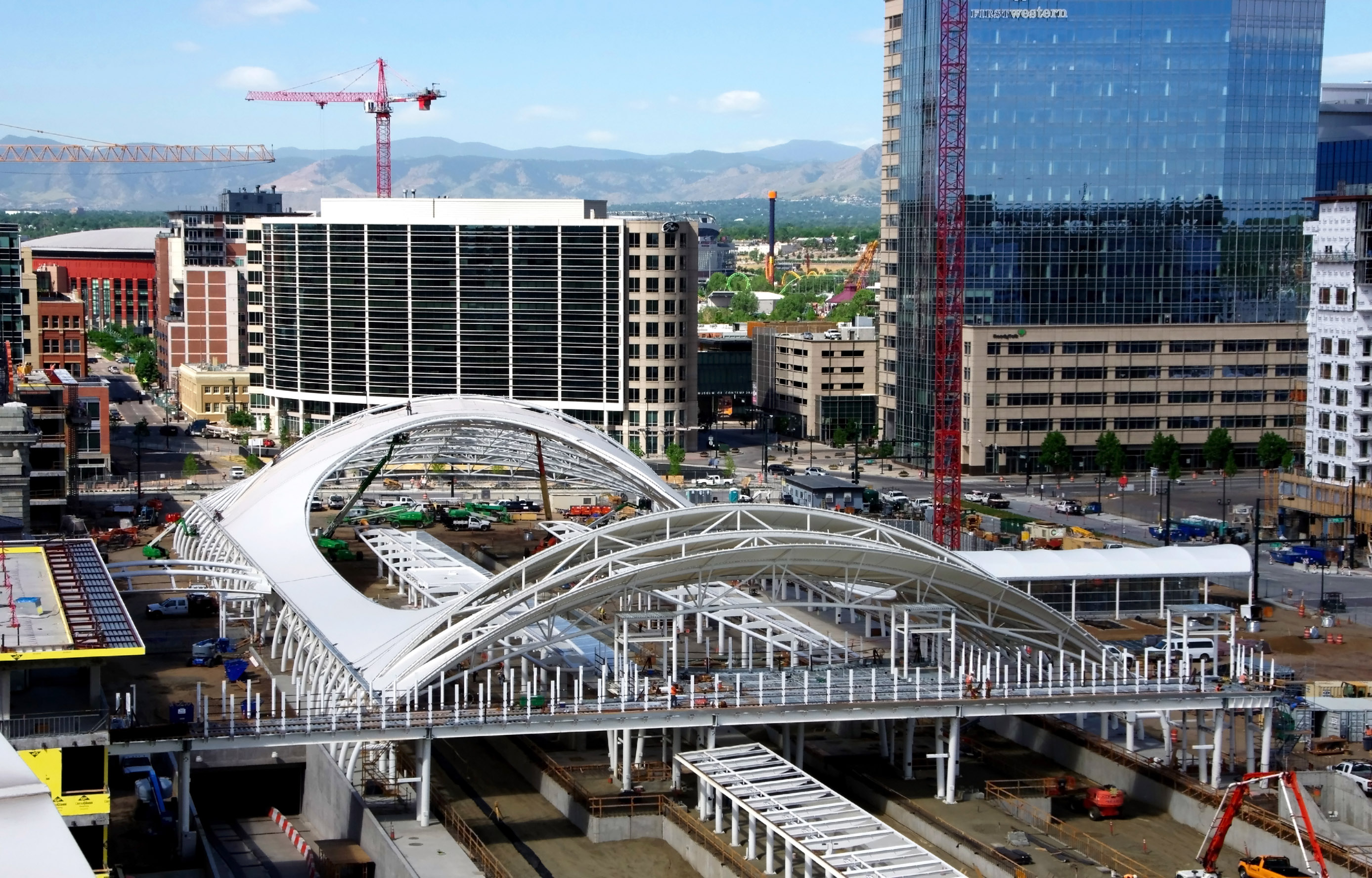 Denver Union Station Pedestrian Bridge and Equipment Canopy